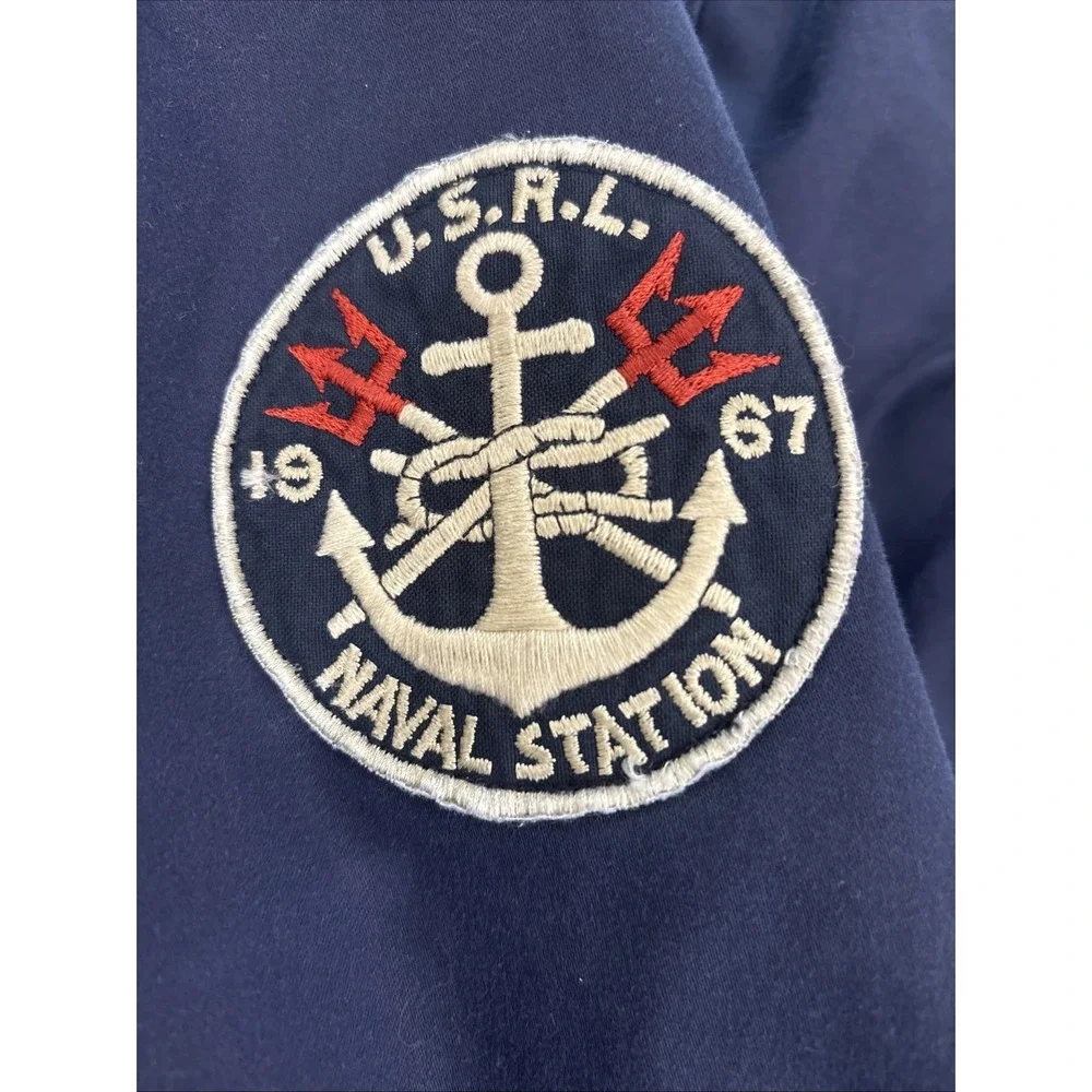 Polo Ralph Lauren NWT Men's XXL USRL 1967 Naval Division Full Zip Jacket Navy